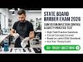State Board Barber Exam 2026 Sanitation Infection Control and Safety Practice Test