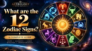 12 Zodiac Signs & Their Characteristics | Vedic Astrology Explained