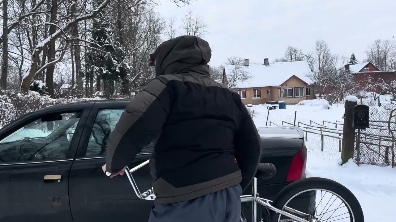 When E-bike Replace BMX In Winter