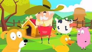 El viejo MacDonald | Español poesías infantiles para los niños