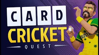 Card Cricket Quest - Announcement Trailer screenshot 3
