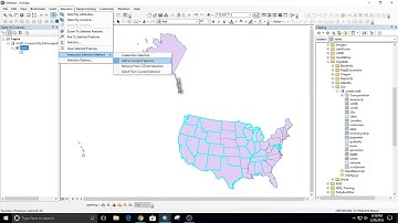 Selections in ArcGIS