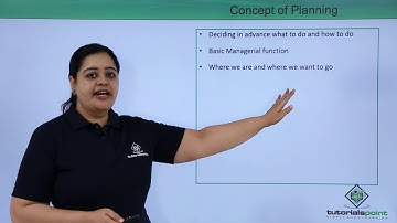 Class 12th – Planning | Business Studies | Tutorials Point