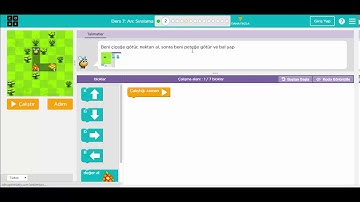 Code Org Kurs 1 Ders Ders 7