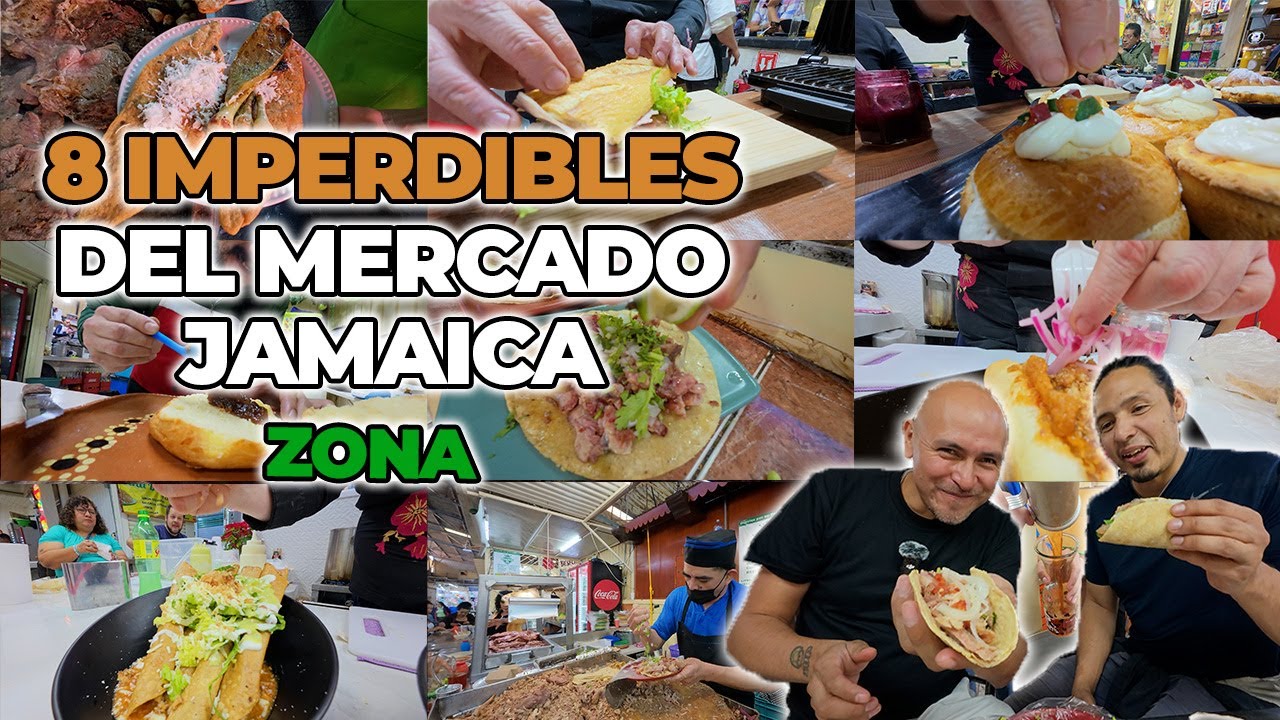 8 IMPERDIBLES del mercado Jamaica 