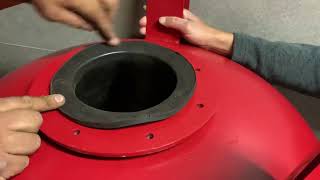 Como cambiar Menbrana de 480 litros para hidroneumatico para dos bombas…