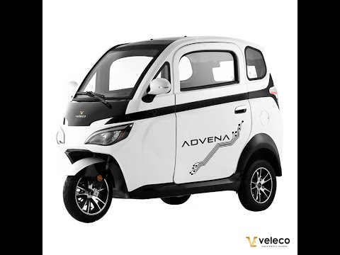 Advena - Equipment and capabilities of a fully enclosed electric scooter