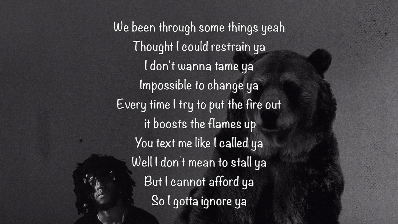 6LACK - Ex calling (Lyrics) - YouTube Music.