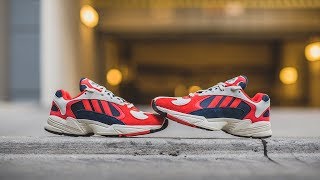 Adidas Yung-1 "Collegiate Navy / Red": Review & On-Feet