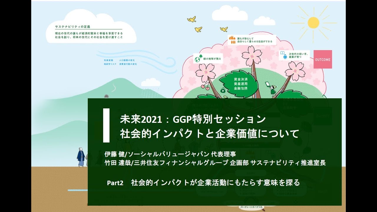 【今注目の非財務資本②】 社会的インパクトと企業価値について【GREEN×GLOBE Partners】