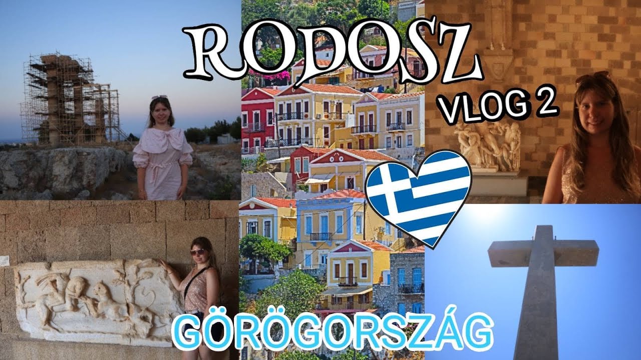 Rodosz látványosságai 🇬🇷 Görögország VLOG #2