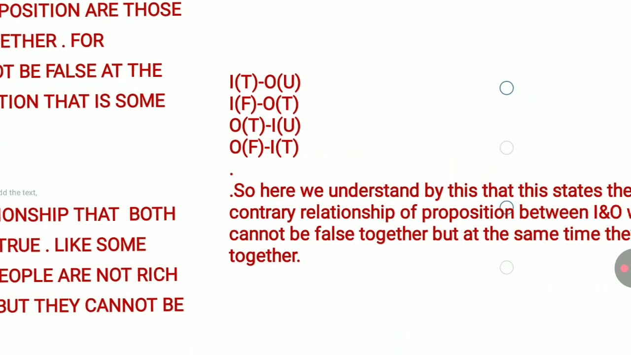 Logic(Square of opposition party -1) BA program & BA philosophy honors