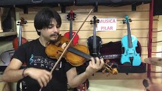 Violín stradella mv1414 - YouTube