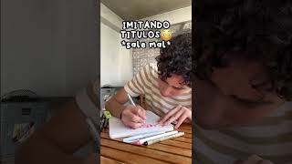 Mis amigos IMITAN mi TITULO BONITO 😂 | Leo Study