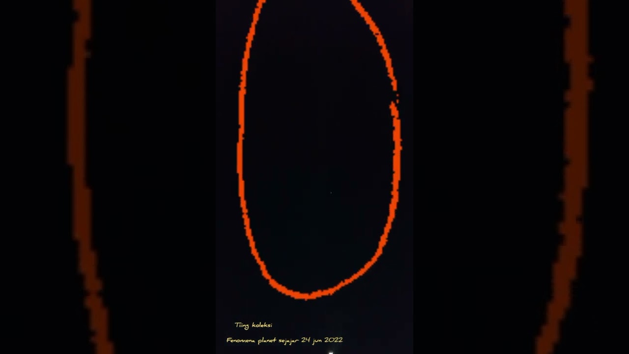 fenomena planet sejajar 24jun2022 " cerem deh"