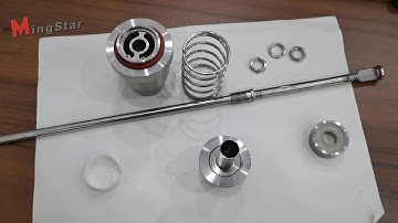Customized gravity filling nozzle assembly & disassembly guide