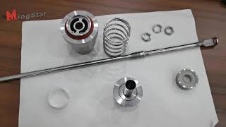 Customized gravity filling nozzle assembly & disassembly guide