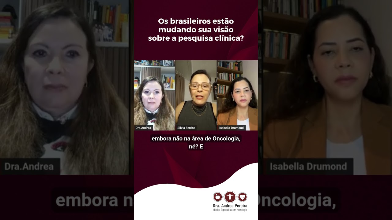 Os brasileiros estão mudando sua visão sobre a pesquisa clínica?