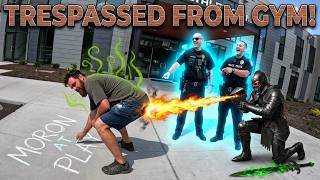 Brainless Frauditard Trespassed From a Gym In Helhi, OH.