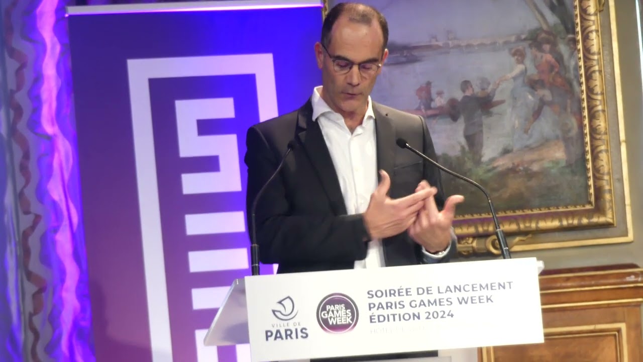 PGW 2024 - James Rebours speech, Plaion's General Manager for France