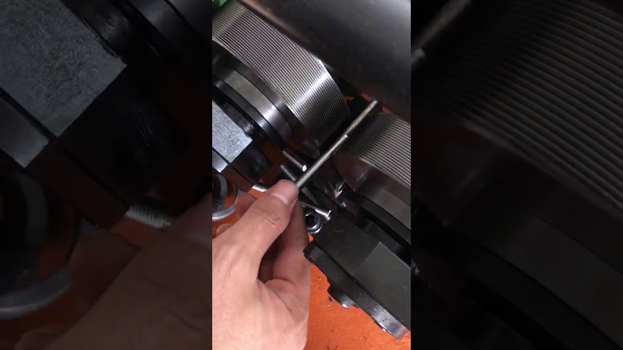 FEDA cam type manual thread rolling machine