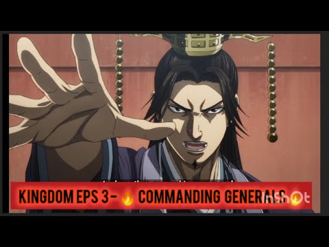 Kingdom Season 6 episode 3 ⚔️ "The Commanding General ⚔️"🔥🔥 🤯#kingdomanime #shin #anime 