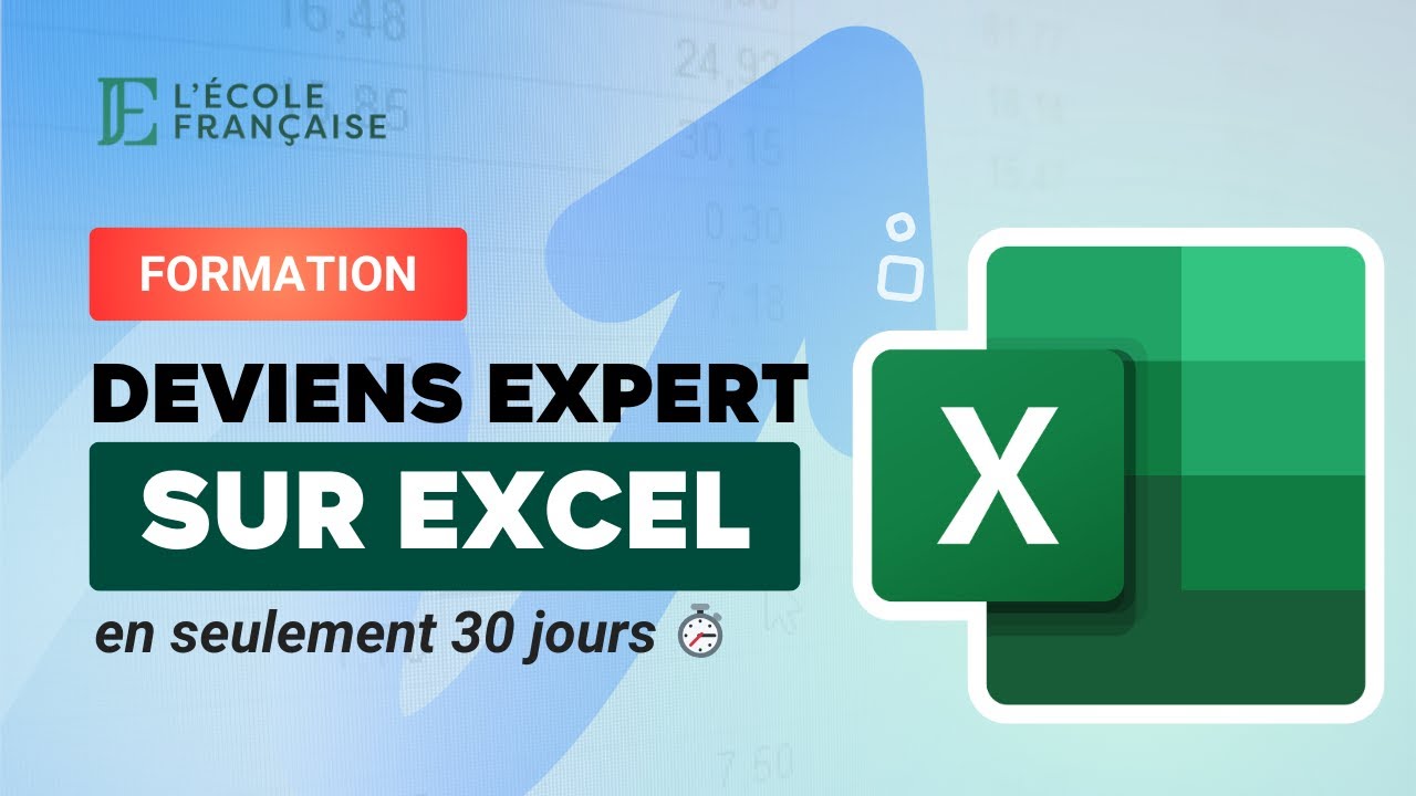 FORMATION EXCEL AVANCÉ : devenez un expert avec notre formation 100% en ...