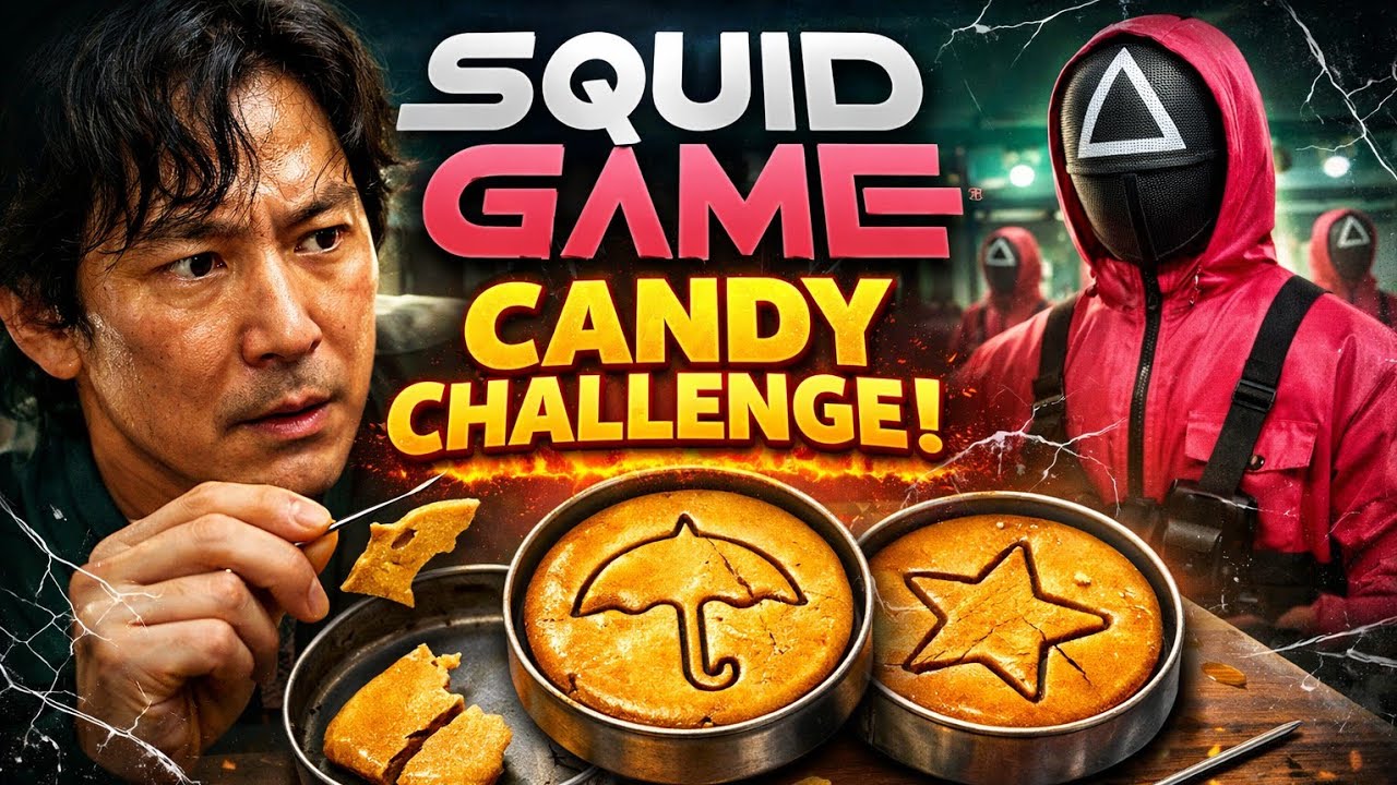 🍬 Squid Game Candy Challenge 🔥 | Ek Galti Aur Game Over 😱