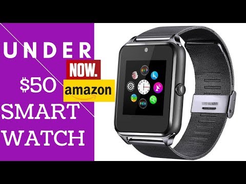 New smartwatch in 2018 under $50 || Best Cheapest smartwatch I had seen in 2018