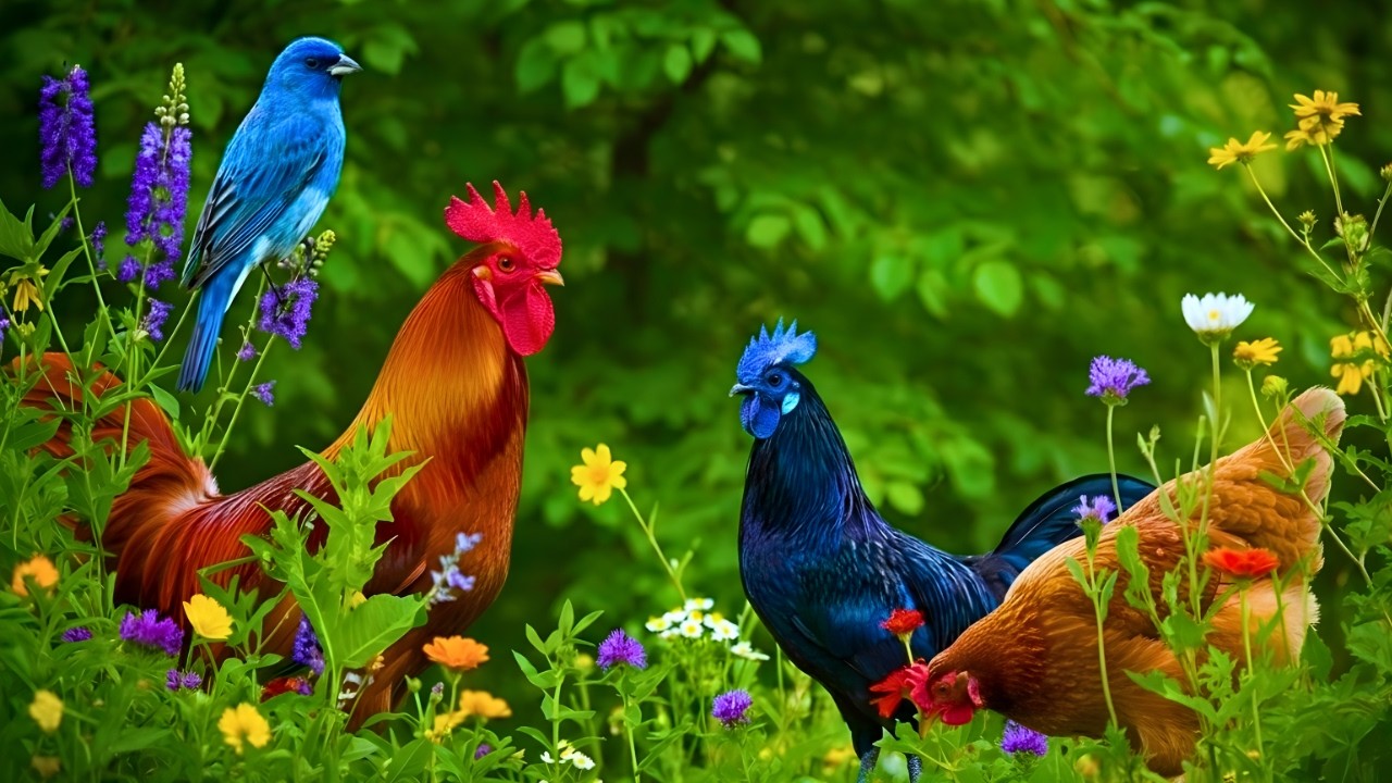 Nature Sounds & Relaxing Music | Birds Singing in the Forest for Calm ...