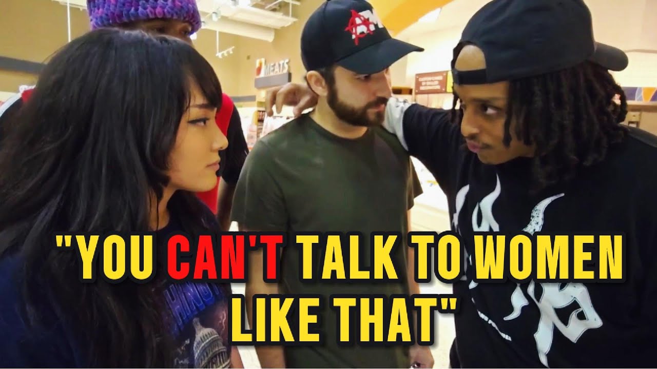 Shopping While CHAINED TOGETHER Causes Chaos