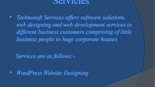 Technosoft Services