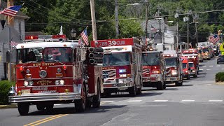 Fire Truck Lights And Sirens Parade New Egypt Fire Company 125th Anniversary Parade 8-1-26