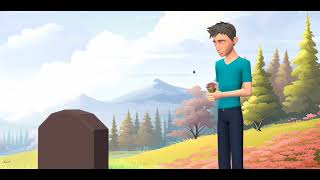 A character trying to swat a fly #3d #animation #maya #animationtest