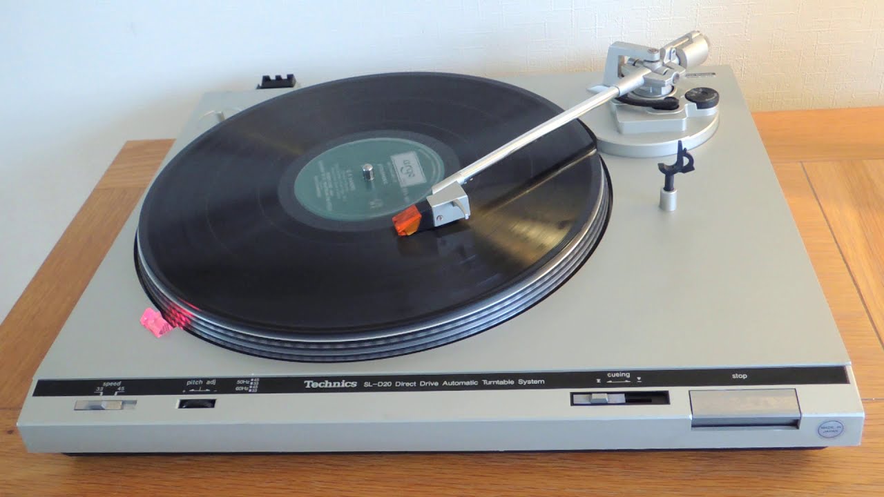 Technics SLD20 demo YouTube