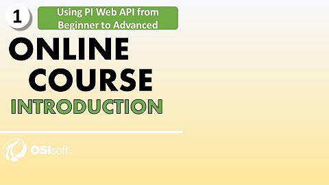 Using PI Web API from Beginner to Advanced - YouTube