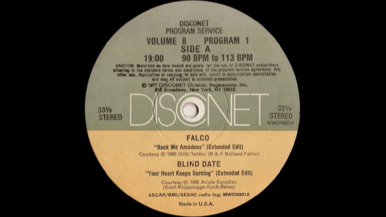 Blind Date - Your Heart Keeps Burning (Disconet Extended Edit)