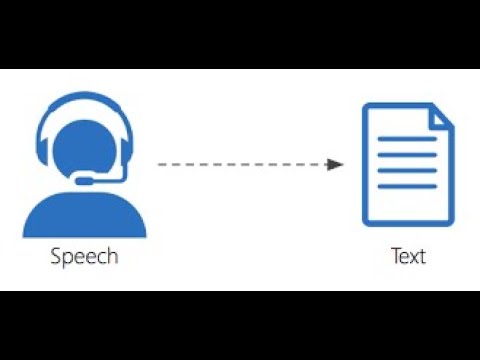 Speech to text