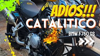 Adios Catalizador || BMW F750 GS || Mejora de sonido