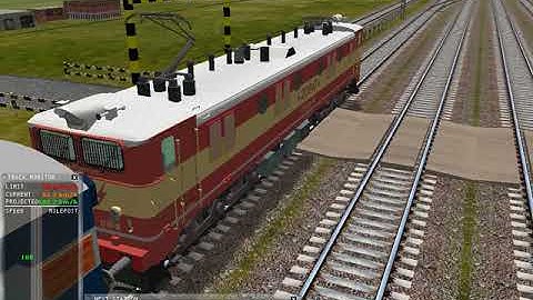 Msts Indian Railways Some What Parallel Run... Rajdhani vs Express