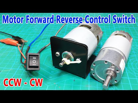 Motor Reverse Forward control switch (Bidirection switch for motor cw-ccw rotation)