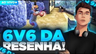 DE HOJE JOGANDO FREE FIRE AO VIVO 🔥 BROTAAA NA LIVE✌️ QUEBRA NO