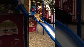 That Cool Kid Go Sliding😜😍 #shorts #playground #fun #slide