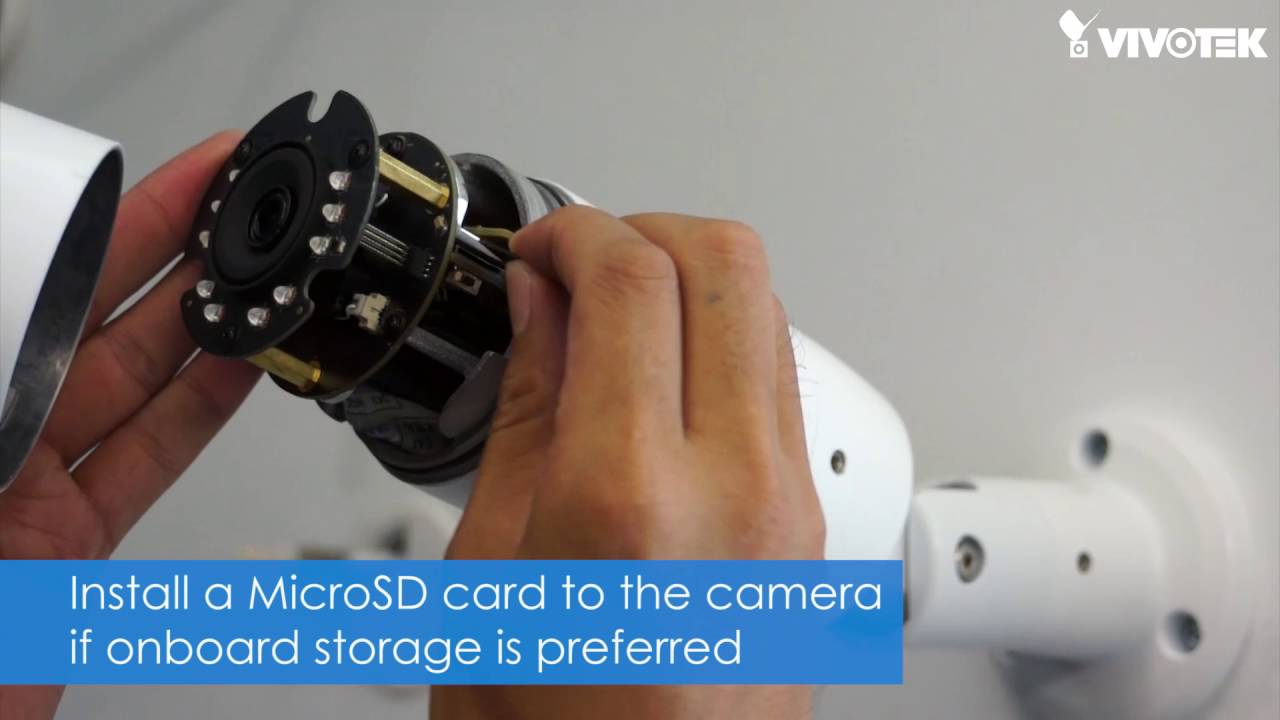 Kamera Vivotek IB8369A instalacja YouTube