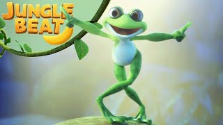Dancing Frog! | Jungle Beat | Cartoons for Kids | WildBrain Bananas