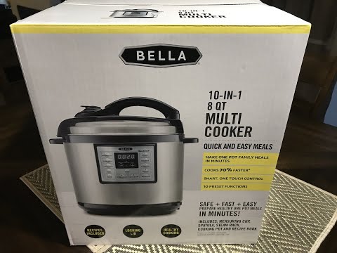 Bella Multi Cooker 10-Qt. with Digital Display