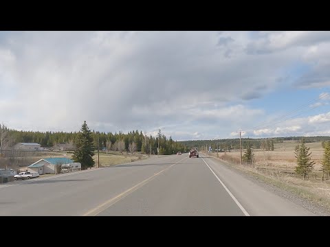 Williams Lake to Quesnel City - British Columbia (BC) Canada - Smooth Cariboo Highway 97 (Part 1)