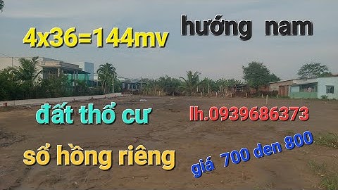 @thanh.nhaatcangiuoc9941  Bán  10l lô.dat thổ  cư  sổ hồng riêng  giá  700 đến  800 triệu 0936828474