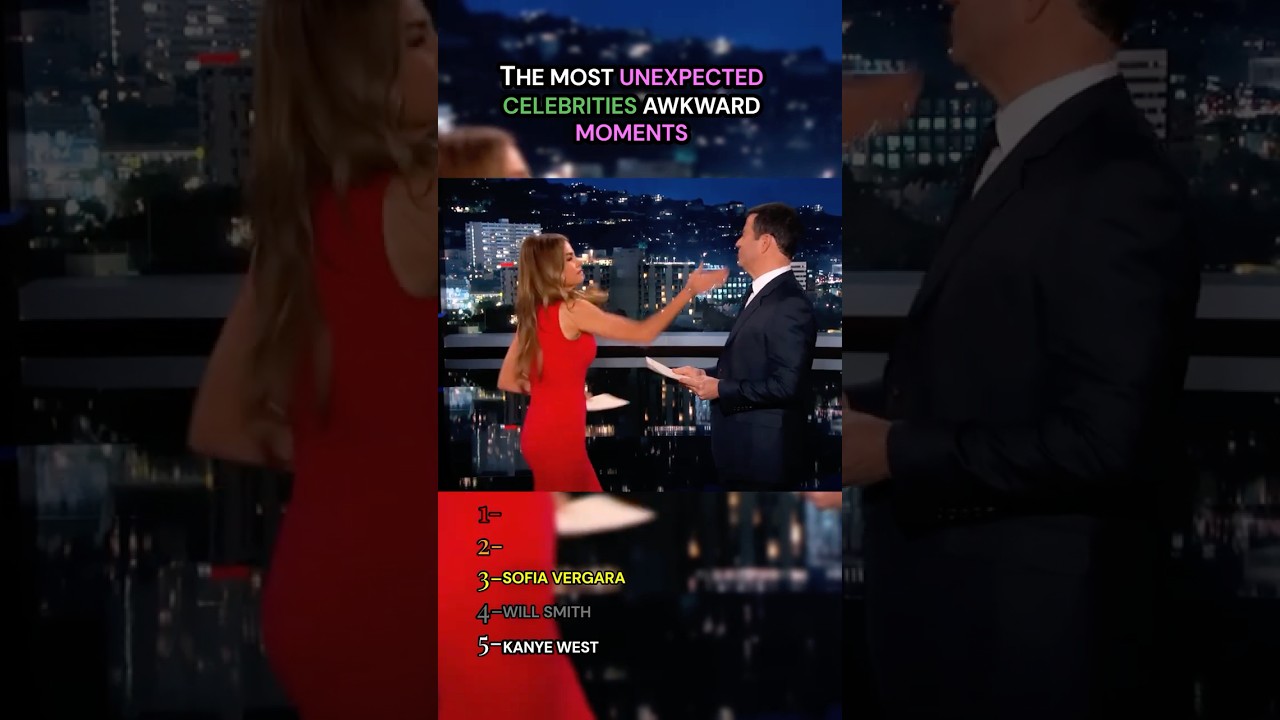 THE MOST UNEXPECTED CELEBRITY AWKWARD MOMENTS 😭🎥 #awkwardmoments #viral #celebrities #crazymoments