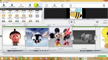 How to create video with image by using photostage